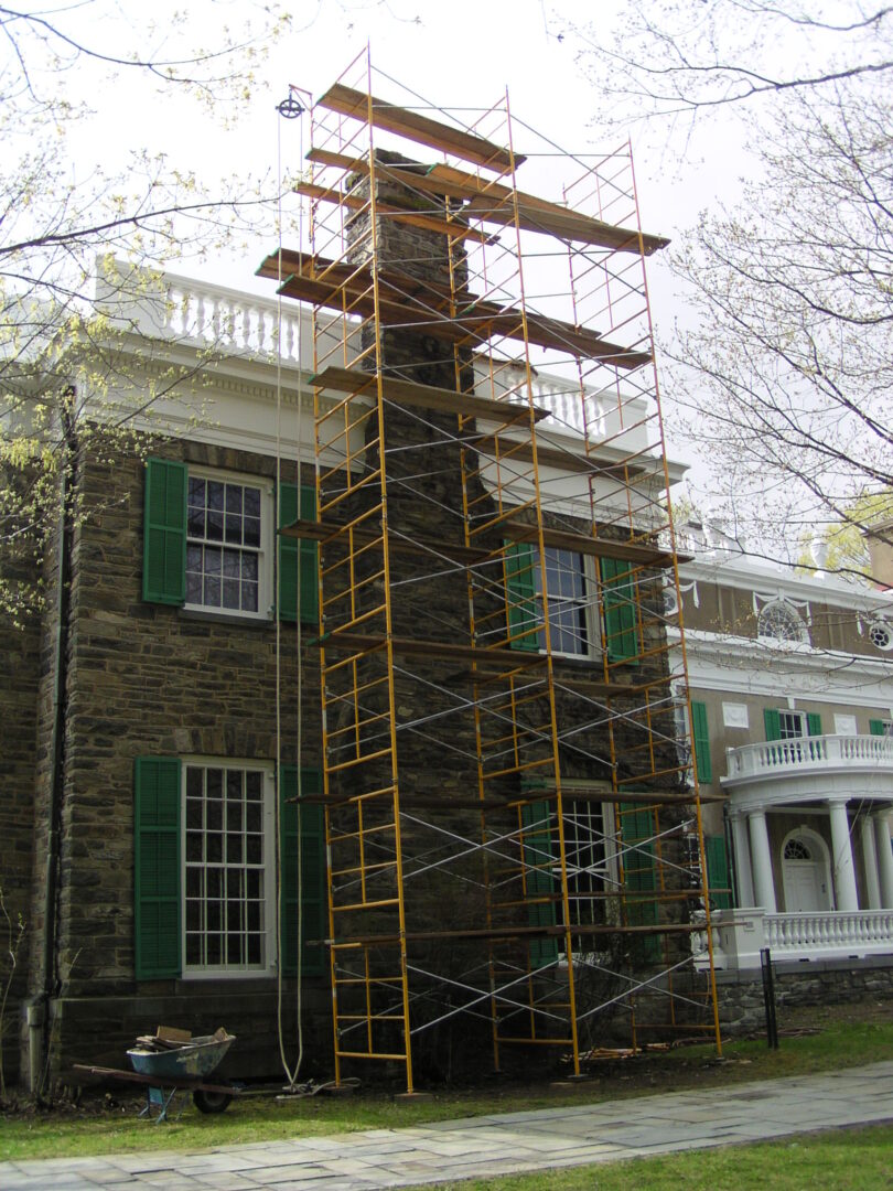 FDR Mansion Chimney Restoration Project
